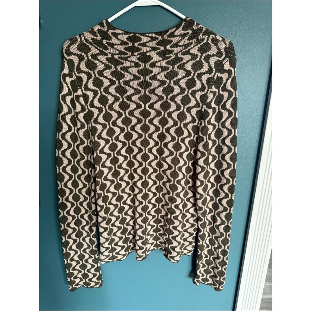 Fate Wavy Geometric Crewneck Sweater - Picture 4 of 4